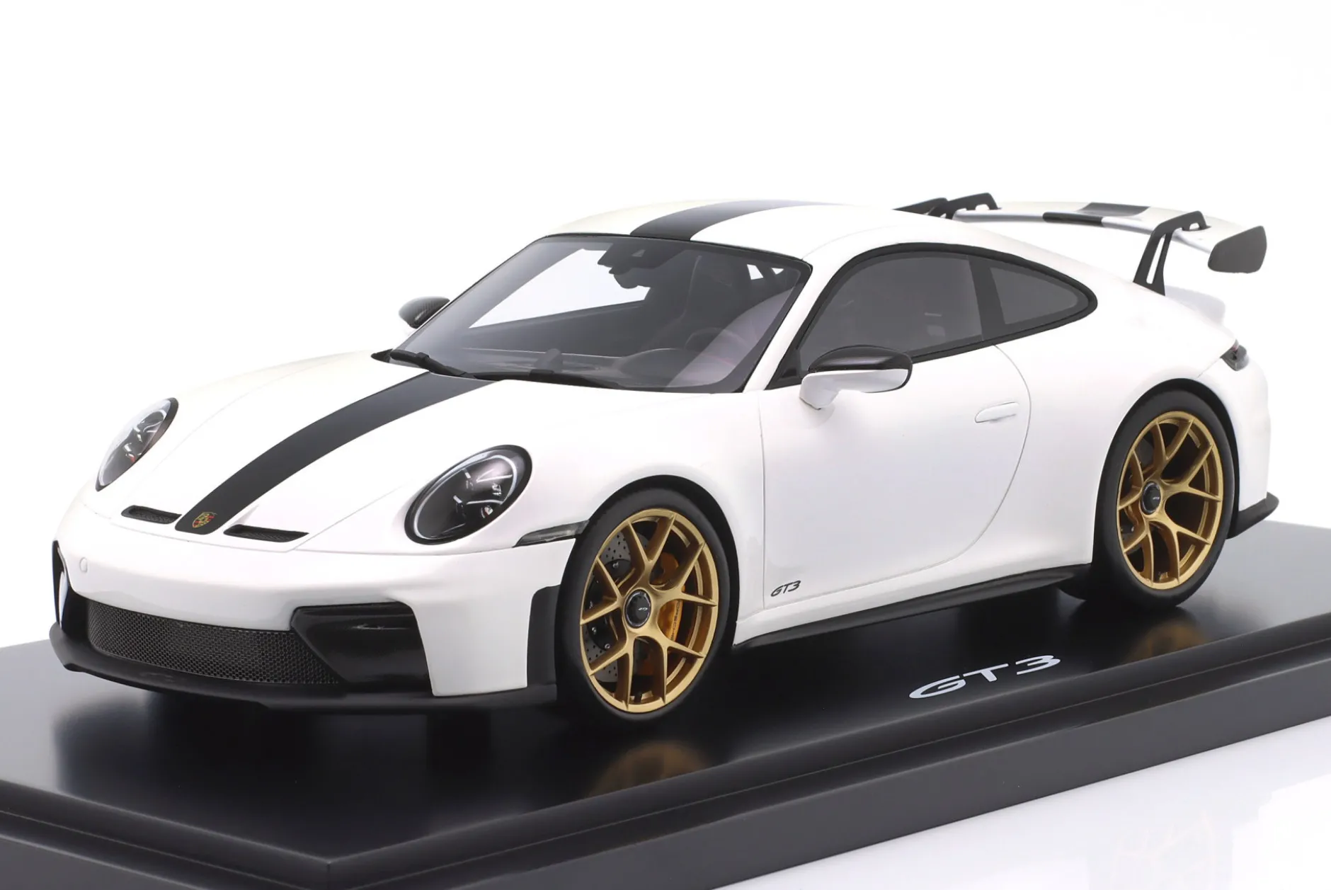 Porsche 911 (992.2) GT3 Baujahr 2024 weiß 1:18 Spark
