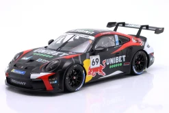 Porsche 911 GT3 Cup #69 Sieger Zolder Porsche Carrera Cup Benelux 2024 Rovanperä 1:18 Ixo