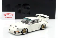 Porsche 911 (993) GT2 Evo Baujahr 1995 Grand Prix weiß 1:18 GT-Spirit