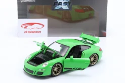 Porsche 911 (997) GT3 Film Fast X (Fast & Furious 10) grün 1:24 Jada Toys
