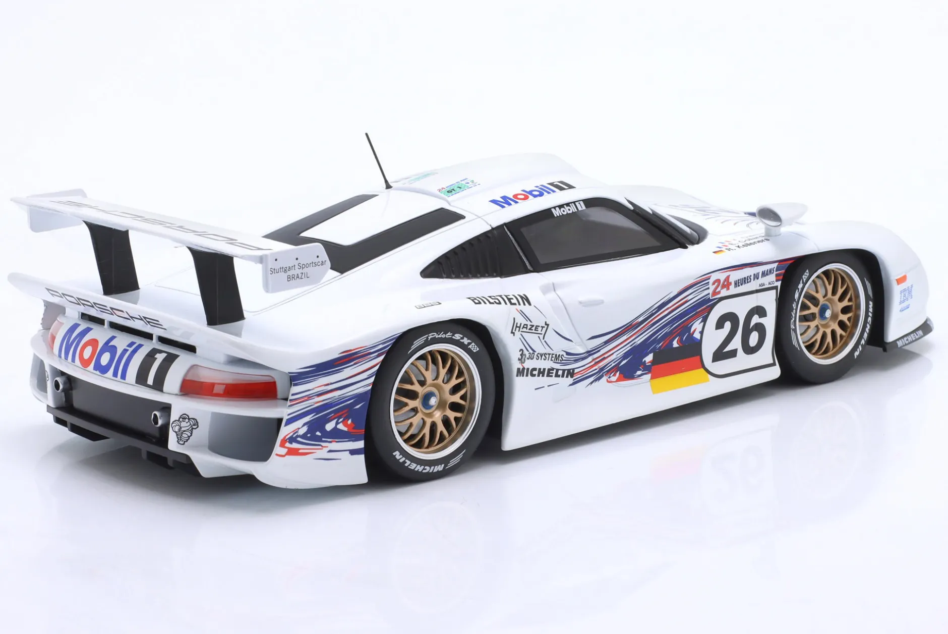 Porsche 911 GT1 #26 24h LeMans 1997 Collard, Kelleners, Dalmas 1:18 WERK83