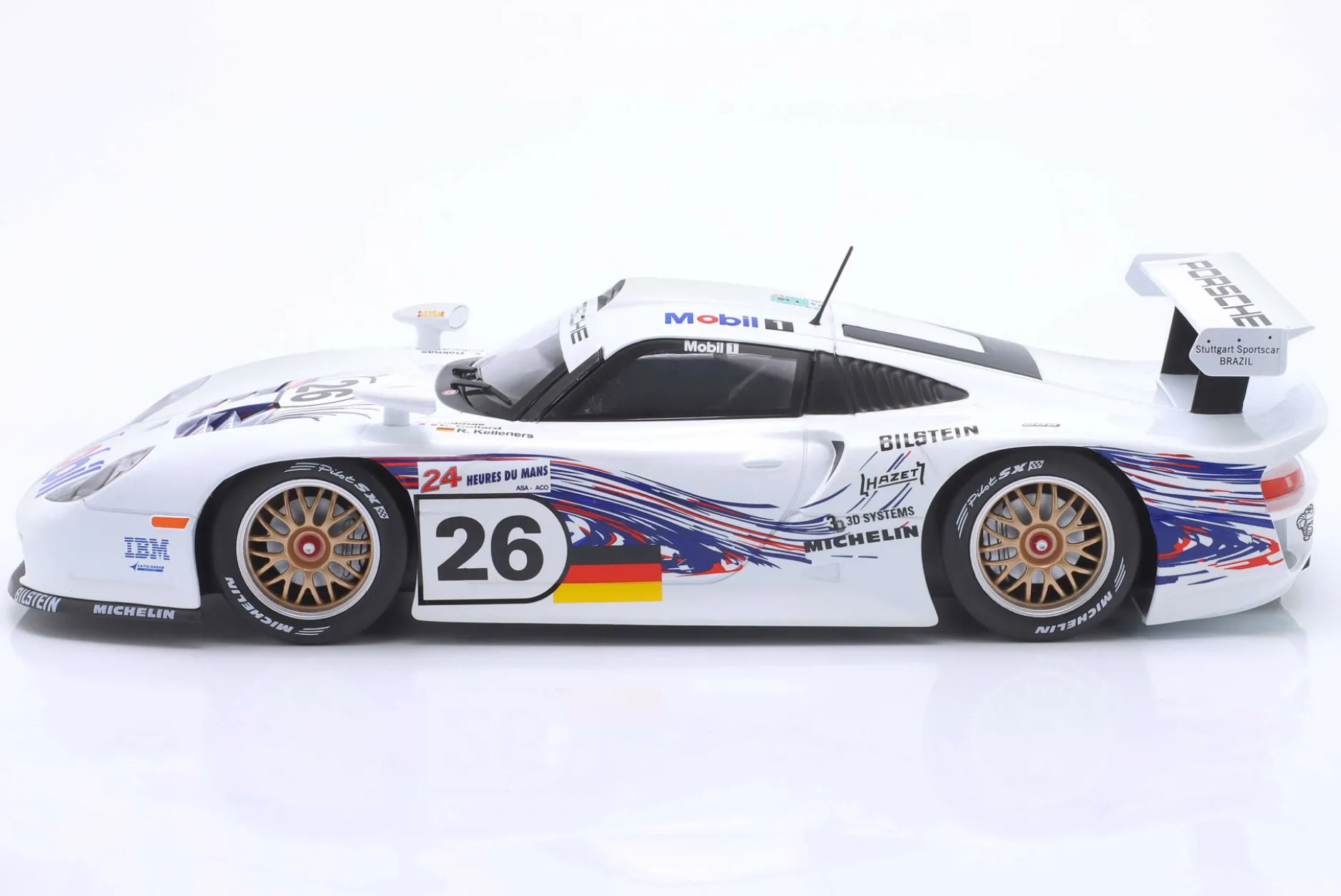 Porsche 911 GT1 #26 24h LeMans 1997 Collard, Kelleners, Dalmas 1:18 WERK83
