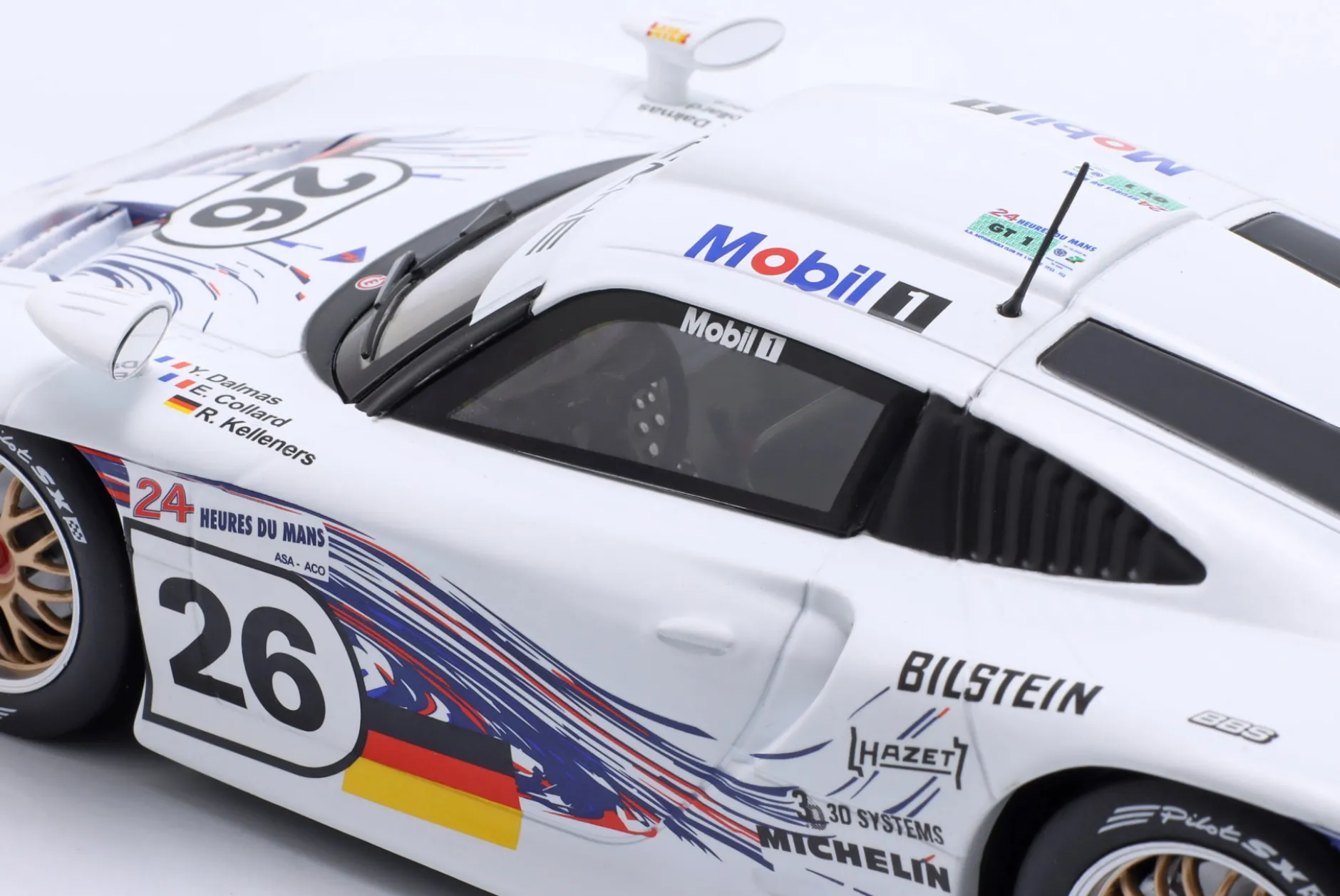 Porsche 911 GT1 #26 24h LeMans 1997 Collard, Kelleners, Dalmas 1:18 WERK83