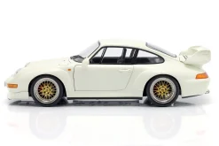 Porsche 911 (993) GT2 mit BBS Felgen Baujahr 1996 weiß 1:12 KK-Scale