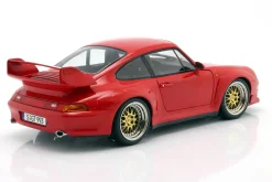 Porsche 911 (993) GT2 mit BBS Felgen Baujahr 1996 rot 1:12 KK-Scale