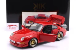 Porsche 911 (993) GT2 mit BBS Felgen Baujahr 1996 rot 1:12 KK-Scale