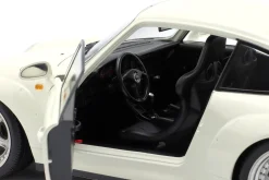 Porsche 911 (993) GT2 mit Speedline Felgen Baujahr 1996 weiß 1:12 KK-Scale