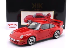 Porsche 911 (993) GT2 mit Speedline Felgen Baujahr 1996 rot 1:12 KK-Scale