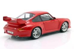 Porsche 911 (993) GT2 mit Speedline Felgen Baujahr 1996 rot 1:12 KK-Scale