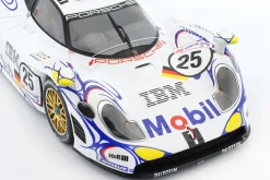 Porsche 911 GT1 #25 2nd 24h LeMans 1998 Müller, Alzen, Wollek 1:12 WERK83