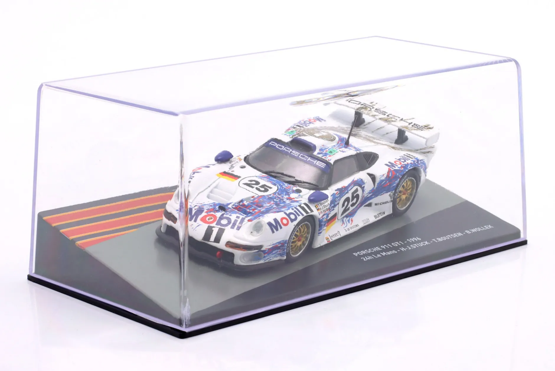 Porsche 911 GT1 #25 2nd 24h LeMans 1996 Stuck, Wollek, Boutsen 1:43 Altaya