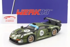 Porsche 911 GT1 #25 Prequalifying 24h LeMans 1996 Stuck, Wollek, Boutsen 1:18 WERK83