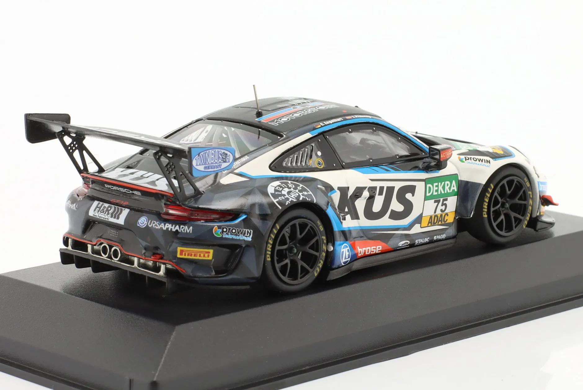 Porsche 911 GT3 R #75 ADAC GT Masters 2021 KÜS Team75 Bernhard 1:43 Minichamps