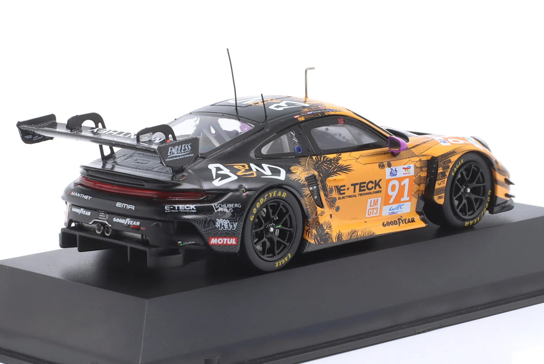 Porsche 911 GT3 R #91 Class Winner 24h LeMans 2024 Lietz, Schuring, Shahin 1:43 Ixo