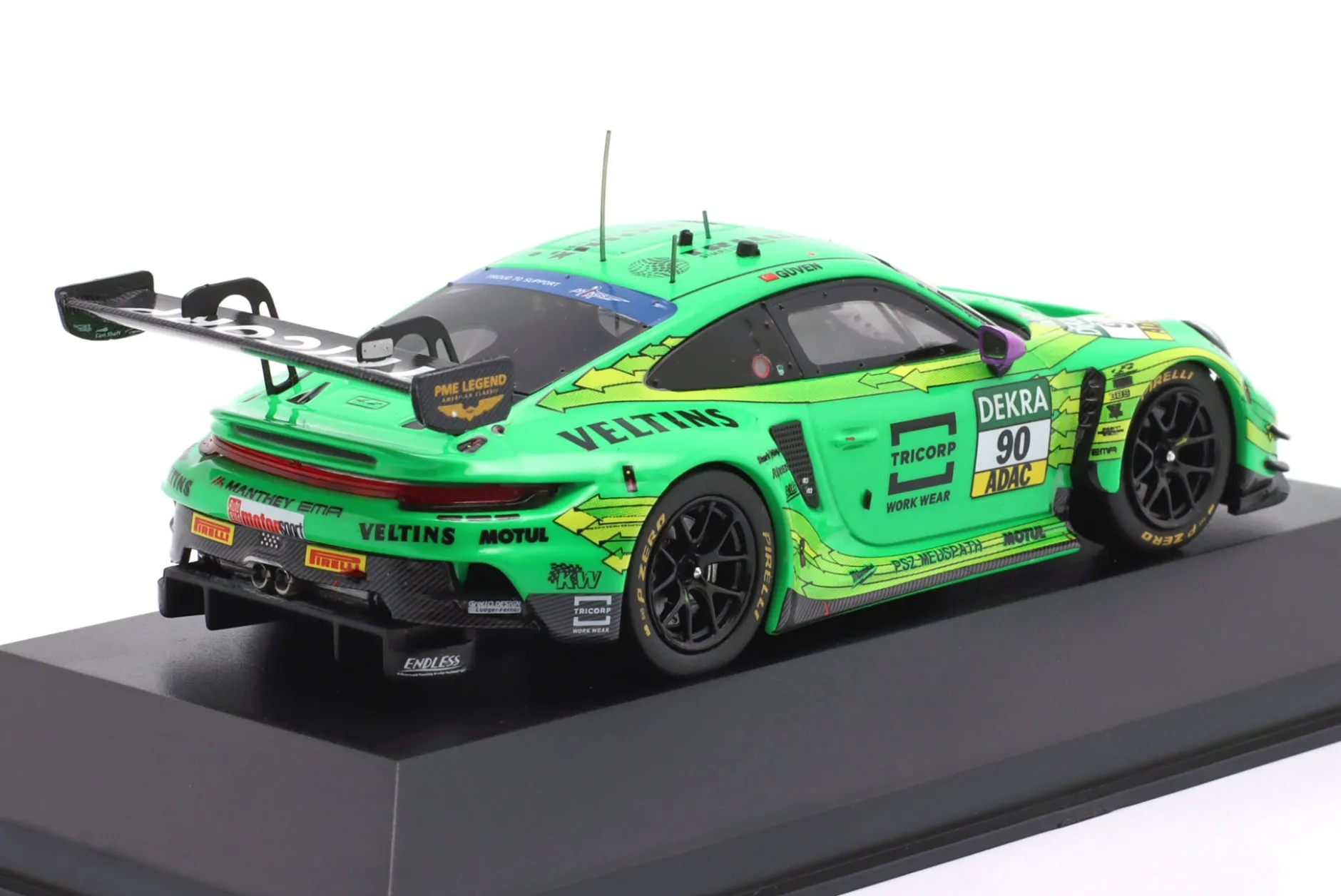 Porsche 911 GT3 R #90 DTM Champion 2025 Ayhancan Güven Manthey Greeno 1:43 Ixo