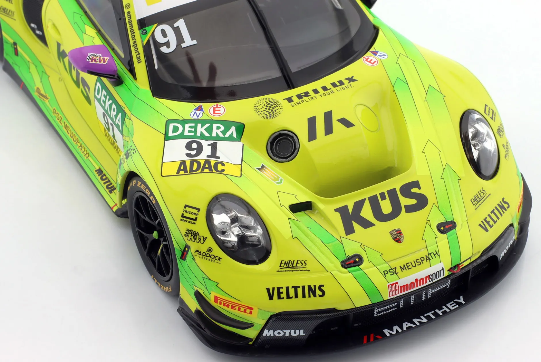 Porsche 911 GT3 R #91 DTM 2025 Thomas Preining Manthey Grello 1:18 Ixo