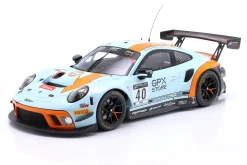 Porsche 911 GT3 R #40 Gulf GPX 24h Spa 2020 Delétraz, Dumas, Preining 1:18 Ixo