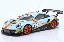Porsche 911 GT3 R #20 Gulf Sieger 24h Spa 2019 Christensen, Lietz, Estre 1:18 Ixo