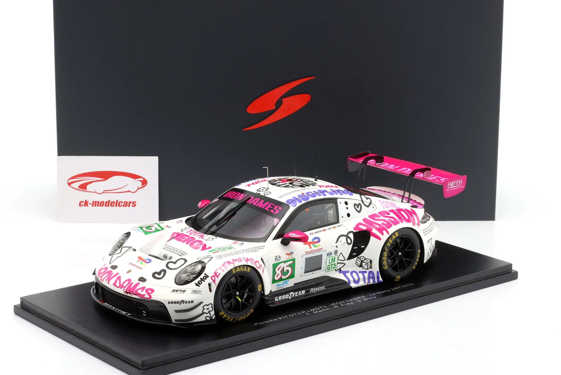 Porsche 911 GT3 R #85 24h LeMans 2025 Iron Dames 1:18 Spark