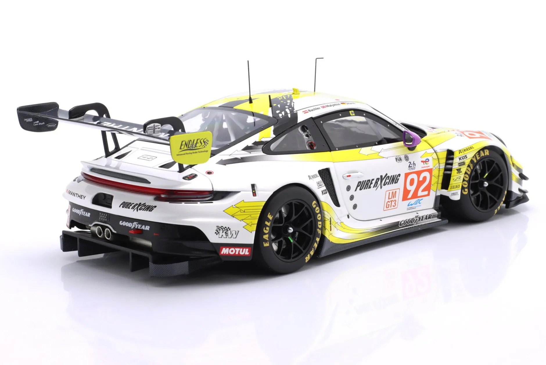 Porsche 911 GT3 R #92 24h LeMans 2024 Manthey PureRxcing 1:18 Minichamps