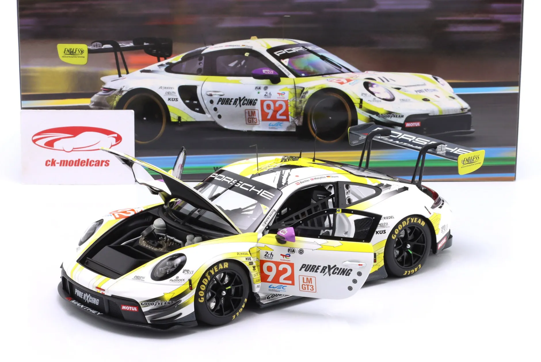 Porsche 911 GT3 R #92 24h LeMans 2024 Manthey PureRxcing 1:18 Minichamps