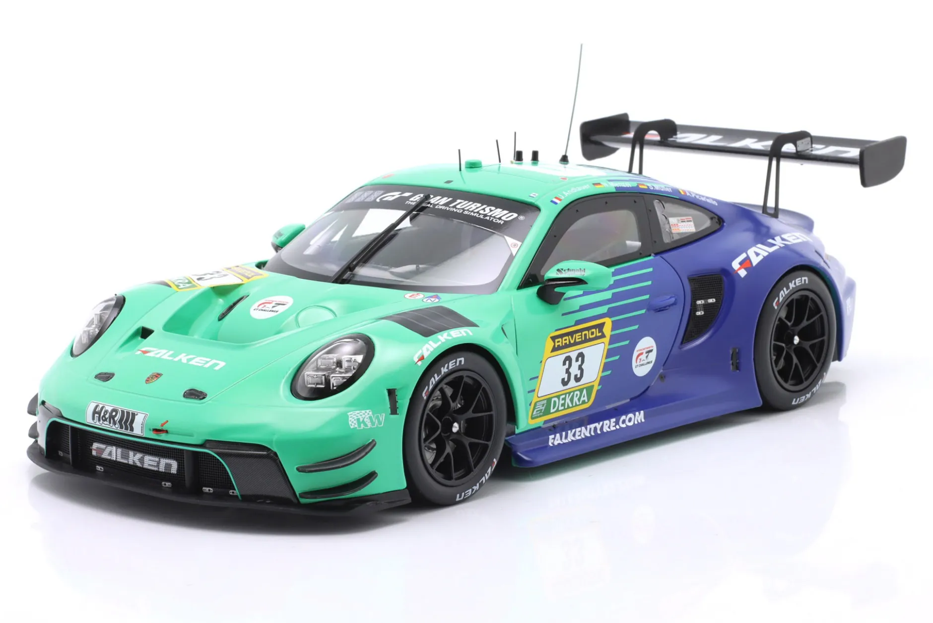 Porsche 911 GT3 R #33 24h Nürburgring 2025 Falken Motorsports 1:18 Ixo
