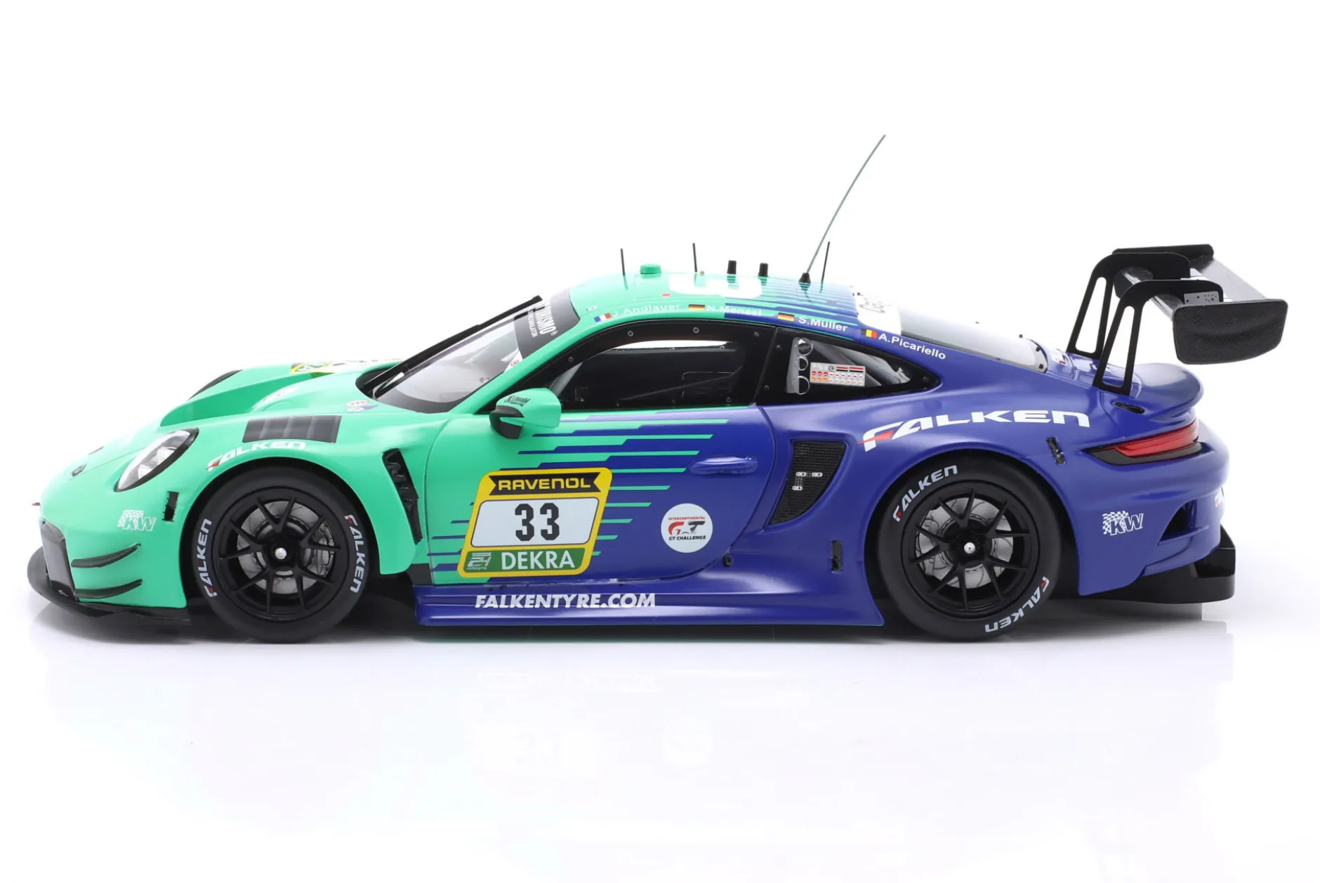 Porsche 911 GT3 R #33 24h Nürburgring 2025 Falken Motorsports 1:18 Ixo