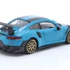 Porsche 911 GT2 RS Baujahr 2018 blau / schwarz 1:43 Bburago