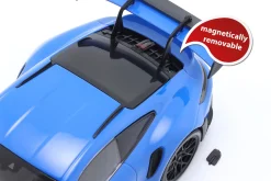Porsche 911 (992) GT3 RS Baujahr 2023 blau / silberne Felgen 1:18 Minichamps