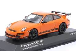 Porsche 911 (997.1) GT3 RS Baujahr 2006 orange / schwarz 1:43 Minichamps