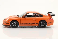 Porsche 911 (997) GT3 RS Baujahr 2007 orange / schwarz 1:24 Welly