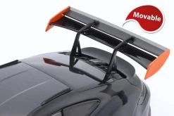 Porsche 911 (992) GT3 RS Baujahr 2022 schwarz / orange Felgen 1:18 Minichamps
