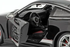 Porsche 911 (997) GT3 RS 4.0 Baujahr 2011 schwarz / silber 1:18 Bburago