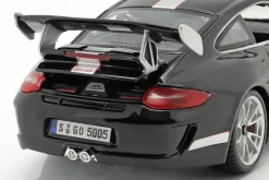 Porsche 911 (997) GT3 RS 4.0 Baujahr 2011 schwarz / silber 1:18 Bburago