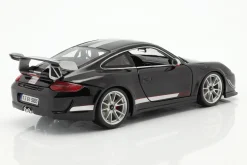 Porsche 911 (997) GT3 RS 4.0 Baujahr 2011 schwarz / silber 1:18 Bburago