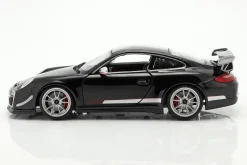 Porsche 911 (997) GT3 RS 4.0 Baujahr 2011 schwarz / silber 1:18 Bburago