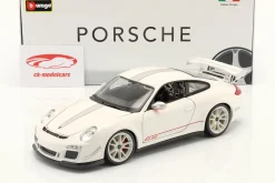 Porsche 911 (997) GT3 RS 4.0 Baujahr 2011 weiß 1:18 Bburago