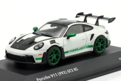 Porsche 911 (992) GT3 RS Baujahr 2023 weiß / grün 1:43 Solido