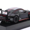 Porsche 911 (992) GT3 R schwarz / silber 1:43 Bburago