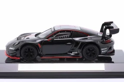 Porsche 911 (992) GT3 R schwarz / silber 1:43 Bburago