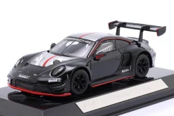 Porsche 911 (992) GT3 R schwarz / silber 1:43 Bburago
