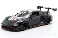 Porsche 911 (992) GT3 R schwarz / silber 1:24 Bburago