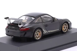 Porsche 911 (997) GT3 RS Coupe Baujahr 2011 dunkelgrau 1:43 Schuco