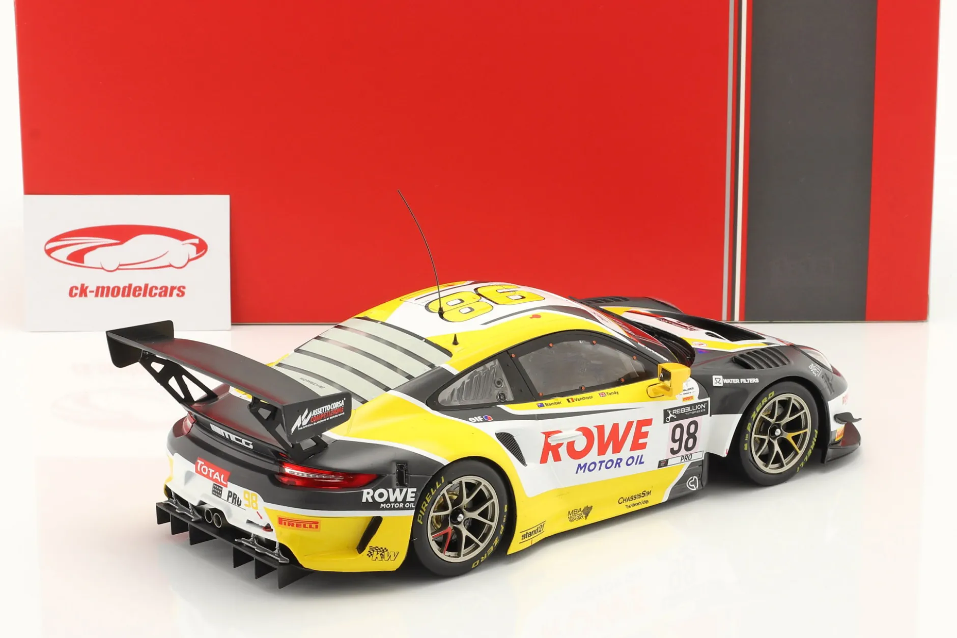 Porsche 911 GT3 R #98 Sieger 24h Spa 2020 Bamber, Tandy, Vanthoor 1:18 Ixo