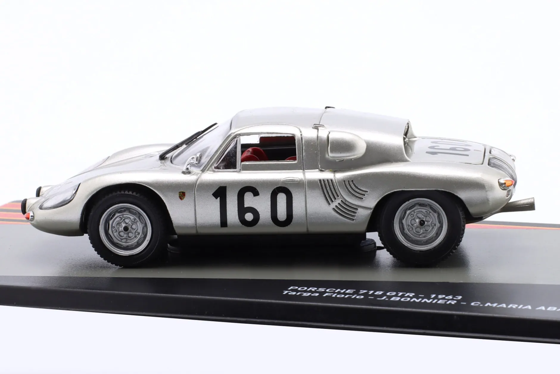 Porsche 718 GTR #160 Sieger Targa Florio 1963 Bonnier, Abate 1:43 Altaya
