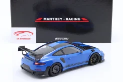 Porsche 911 (991.2) GT2 RS MR Manthey Racing blau / schwarz 1:18 Minichamps