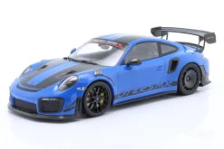 Porsche 911 (991.2) GT2 RS MR Manthey Racing blau / schwarz 1:18 Minichamps