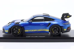 Porsche 911 (992) GT3 RS Sonderwunsch Lauerskaschmirblaumetallic 1:18 Spark