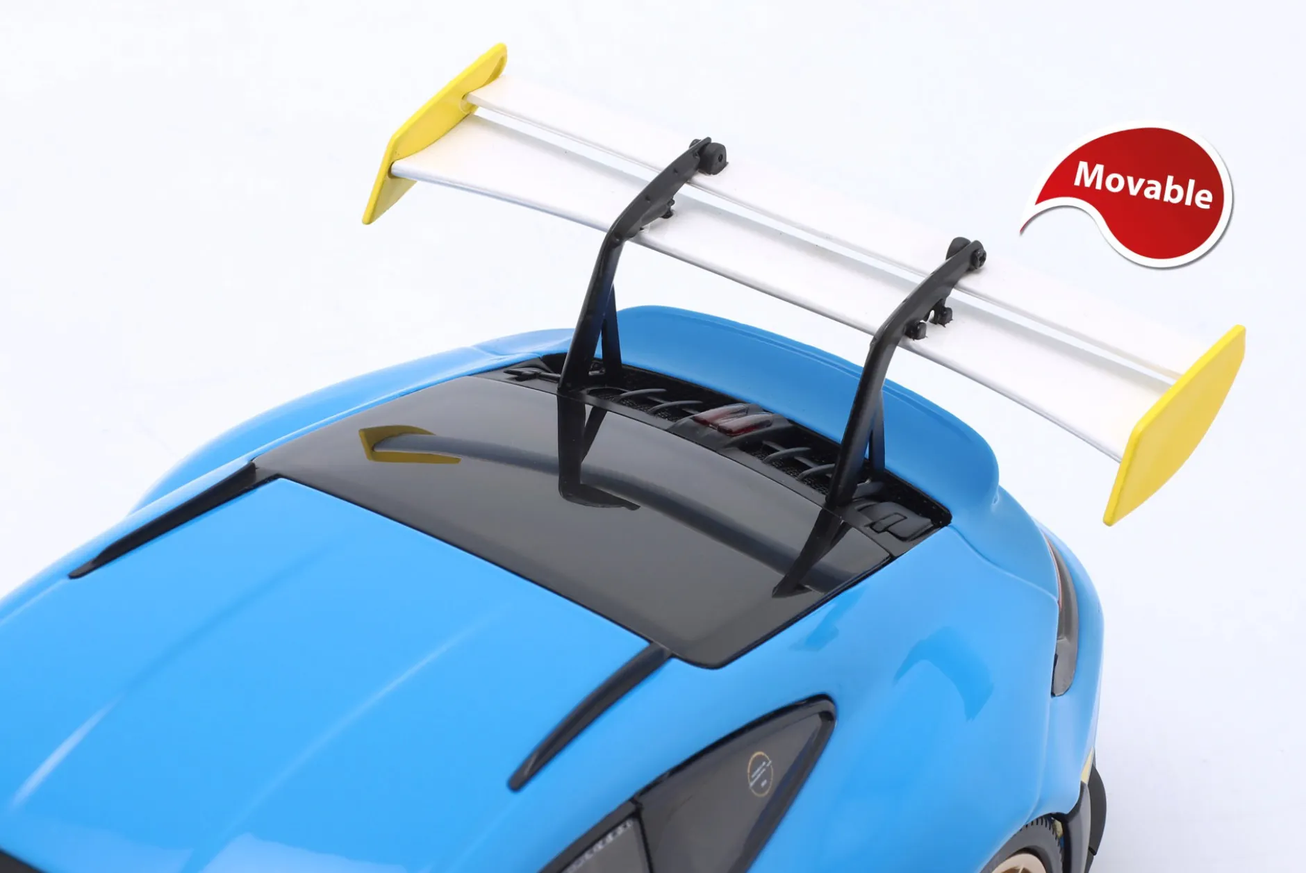 Porsche 911 (992) GT3 RS Tribute 24h Daytona 2003 Rivierablau 1:18 Minichamps