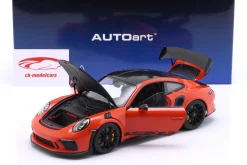 Porsche 911 (991.2) GT3 RS Weissach-Paket 2017 lava orange 1:18 AUTOart